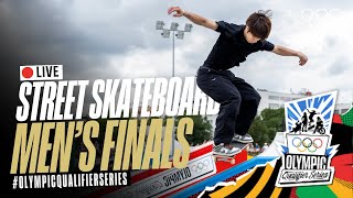 🔴 LIVE Street Skateboarding Mens Finals  OlympicQualifierSeries [upl. by Bunker]