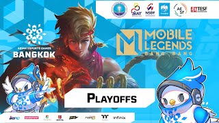 🔴 BAHASA INDONESIA Live  Asian Esports Games 2024  Womens Team MLBB  Day 2  Playoffs [upl. by Nahsab868]