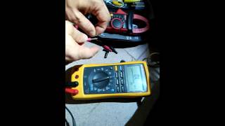 Ut216d OLED Clamp Meter NCVdcVcapresister test [upl. by Vorfeld]