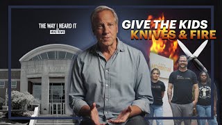 Mike Rowe Learns Why Chad Houser Gives Knives and Fire to Juvenile Delinquents  The Way I Heard It [upl. by Martguerita]