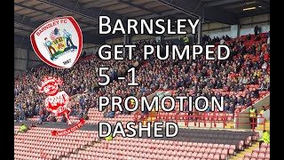 Barnsley Football Club get pumped at Oakwell Barnsley vs Lincoln [upl. by Notnerb]