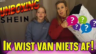 SHEIN UNBOXING en dit keer WIST IK VAN NIETS AF Wat hebben ze nu weer GEKOCHT Mijn OUDERS 3171 [upl. by Rizzo]