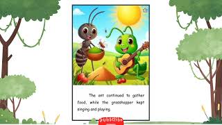 The Ant and The GrasshopperEnglish Story [upl. by Alyehc]