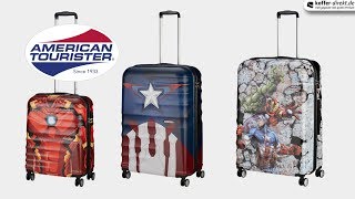 American Tourister  Wavebreaker 4RollenTrolley  kofferdirektde [upl. by Dnomra]