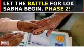 Lok Sabha Polls 2024  Heated Contests Set To Unfold As Phase 2 Voting Begins Across Multiple States [upl. by Acihsay]