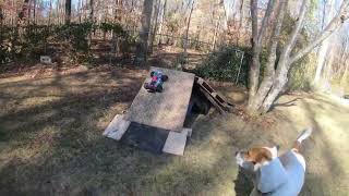 Arrma Vorteks 3s 4x4 BLX Backyard Fun [upl. by Korman]