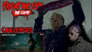 Friday the 13th the game  Gameplay 20  Challenge 9  Jason part 6 [upl. by Hairej332]