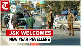 Extra security cover in place as Jammu amp Kashmir welcomes tourists for New Year celebrations [upl. by Annayoj]