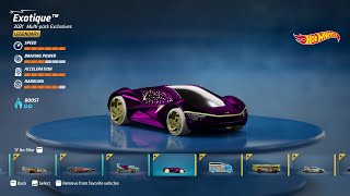 Hot Wheels Unleashed Exotique legendary [upl. by Thurmond]