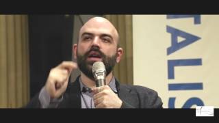 Roberto Saviano allIstituto italiano di cultura marzo 2017 [upl. by Cynarra]