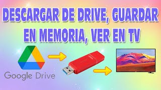 🔥Como Descargar de Google Drive Descomprimir y llevar a memoria USB  Computacion Basica [upl. by Nabi845]