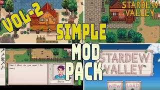 Stardew Valley Simple Modpack  Volume 2  ANDROID [upl. by Nicolai]