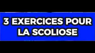 3 exercices simples pour soulager votre scoliose [upl. by Wheaton]