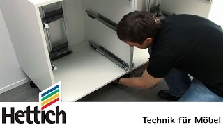 Easys by Hettich assembly inside a drawer cabinet [upl. by Flyn860]