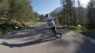 Skateboarding Descents 22  Thies downhill the Izoard pass [upl. by Feigin]