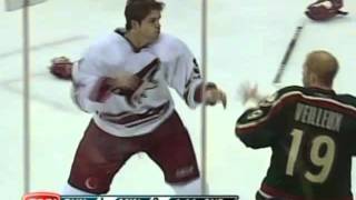 Denis Gauthier vs Stephane Veilleux Jan 24 2006 [upl. by Ahsienet]