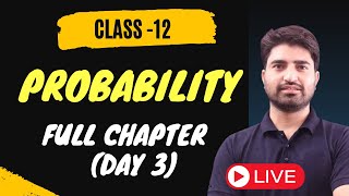 Probability Class 12 L3  Full Chapter  Tapasya Series  BOARDS 202324 [upl. by Krishnah718]