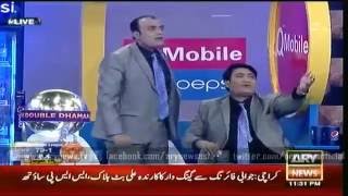 Serious Fight Between Comedian Ali Hassan amp Waseem Badami in a Live Show [upl. by Gilberte]