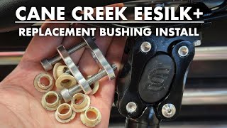 How to replace bushings on Cane Creek eeSilk suspension seatpost [upl. by Aeret]