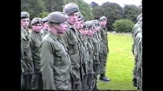 IRISH ARMY RESERVE 7TH BATALLION KELLS FCA E COYON PARADE IN THE GLEN OF IMMAL PART 1 [upl. by Lenahc117]