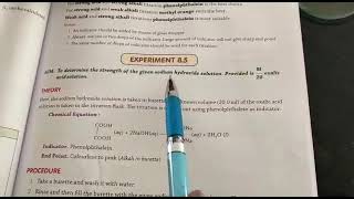 To determine the strength of the given sodium hydroxide solution provided 120 M oxalic acid [upl. by Cleave165]