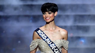 Miss NordPasdeCalais élue Miss France 2024 en revendiquant la quotdiversitéquot de la femme [upl. by Nylde]