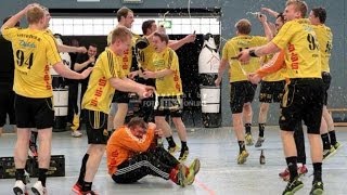 Aufstieg in die 3 Liga Handballer des Northeimer HC feiern [upl. by Kenon]