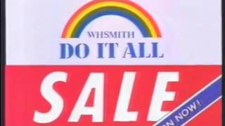 WH Smith Do It All Sale Advert 1989 [upl. by Lebbie]