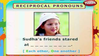 Reciprocal Pronouns  English Grammar Exercises For Kids  English Grammar For Children [upl. by Ainelec555]