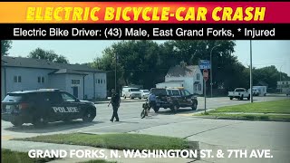 UPDATE Electric BikeCar Crash In Grand Forks [upl. by Cir]