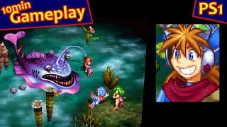 Grandia  PS1 Gameplay [upl. by Amhser]