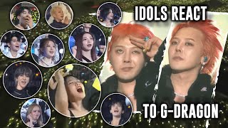 Idols React to BigBang at MAMA 2024 [upl. by Ayihsa305]