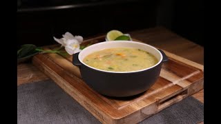 Como preparar sopa de quinua con patitas de pollo receta rápida A COCINAR [upl. by Adnawahs]