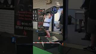 Scotlands Strongest masters at Inters level 95kg Log for reps in 60 seconds [upl. by Anifad754]