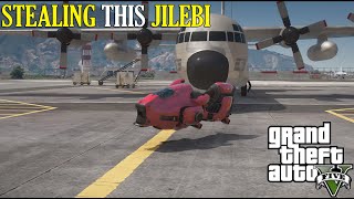 GTA5 I STOLE SECRET SCIFI HOVER BIKE FROM MILITARY BASE  GTA V GAMEPLAY gmkgamer [upl. by Suiramed486]