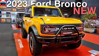 NEW 2023 Ford Bronco 2door  OVERVIEW exterior [upl. by Adnoma]