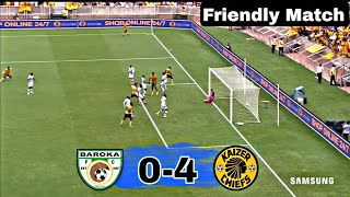 HUGE WINNING • Kaizer Chiefs VS Baroka fC 40 Club Friendly Match  All Goals amp Highlights [upl. by Airdnax593]