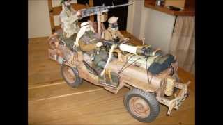 16TH SCALE SASLRDG WW2 JEEP Figureshead sculpts [upl. by Houser]