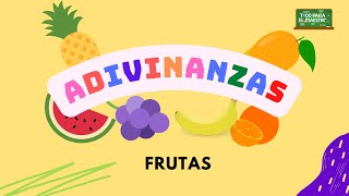 Adivinanzas de Frutas 🍓🍑🥭🍌🍍🍇🍋🍐🍏 [upl. by Eannyl]