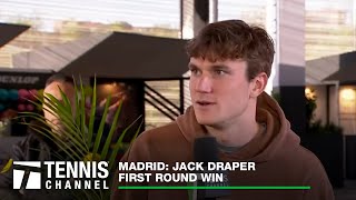 Jack Draper Putting In The Work And Feeling Comfortable On The Clay  Madrid First Round [upl. by Parrie]