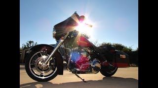 2010 HARLEYDAVIDSON STREET GLIDE FLHX MERLOT SUNGLO WITH CHERRY RED SUNGLO [upl. by Ecirehc]