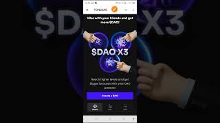 HOW TO REGISTER AND PARTICIPATE IN TONxDAO DAO [upl. by Enhpad334]