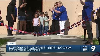 Program brings affordable preschool for families at Safford K8 [upl. by Nerro]