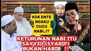 DUET MAUT DUA PAKAR BERTEMU MEMBONGKAR KEPALSUAN NASAB BAALAWI [upl. by Froehlich]