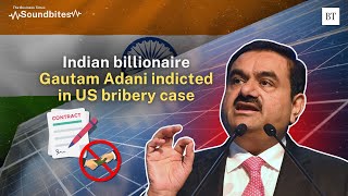 Indian billionaire Gautam Adani indicted in US bribery case [upl. by Acirt]