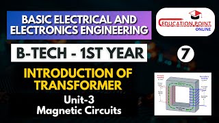 Introduction of Transformer  Basic electrical engineering BEEE BTech 1st Year [upl. by Fishback487]