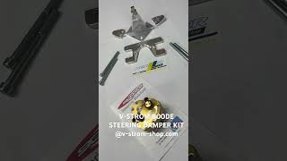 VSTROM 800 STEERING DAMPER KIT hesslerrallyeteam [upl. by Orren]