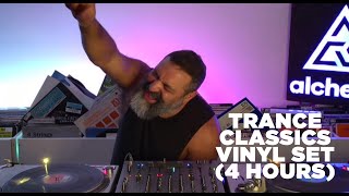 Classic Trance Vinyl Set  90s amp 2000s Above amp Beyond Anjuna Armin Ferry Corsten Matt Darey [upl. by Hoshi847]