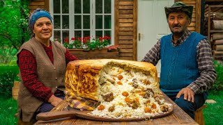 The King Dish of Azerbaijani Cuisine  Shakh Pilaf [upl. by Christabella]