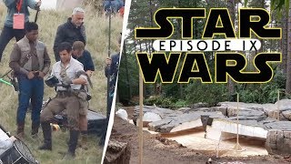 PHOTOS DE TOURNAGE DE STAR WARS IX [upl. by Teeniv]